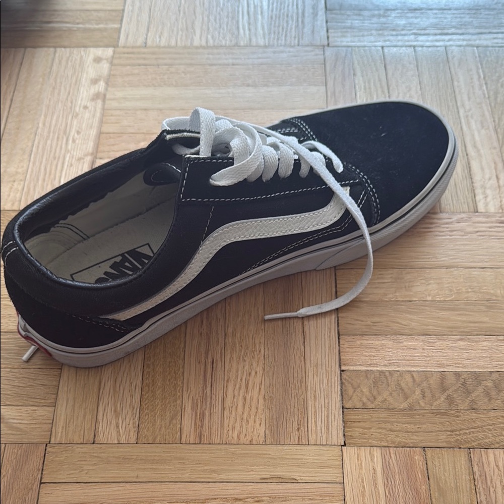 Vans Black and White Old Skool Sneakers